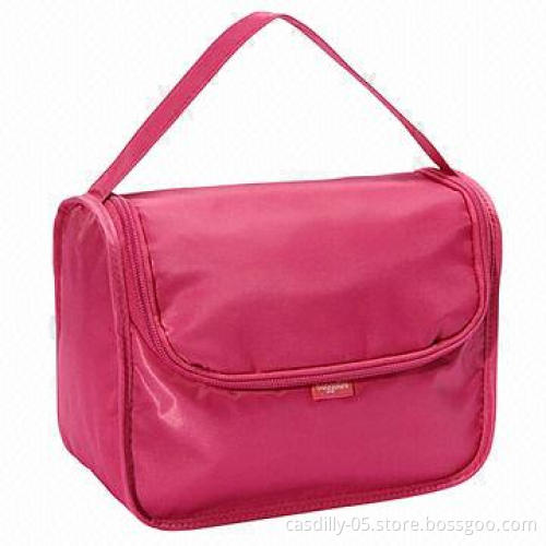 Cosmetic Bag, Webbing Loop with Buckles for Hanging